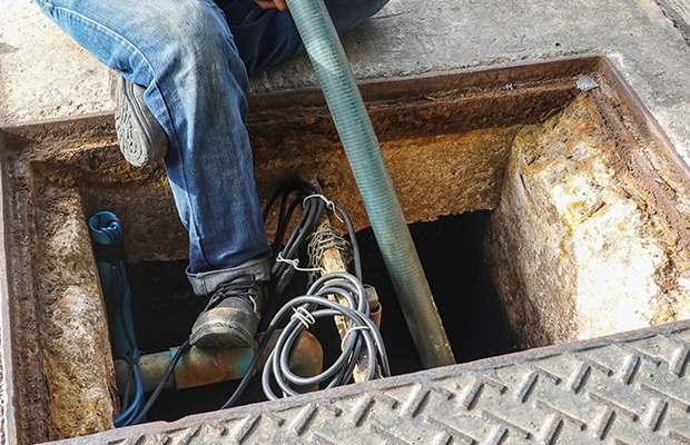 Sump Pit Cleaning